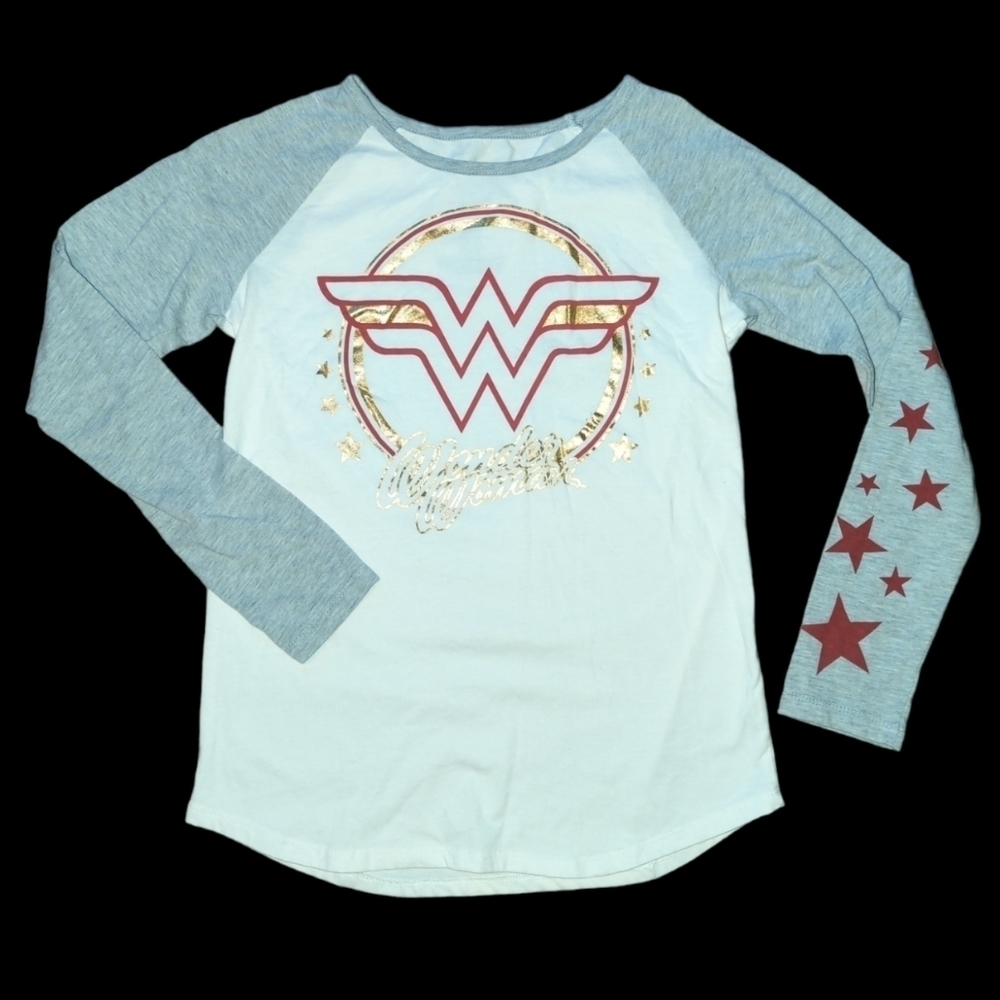 New without tanks. Wonder woman t-shirt officially licensed DC size 14, 16 .